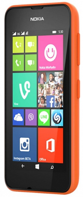 Telefon Nokia Lumia 530 Dual Orange - Maxi.az