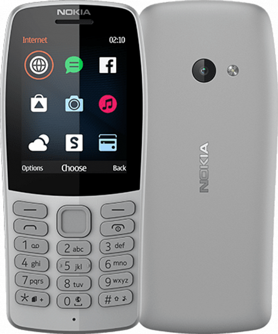 Telefon Nokia 210 Dual Grey - Maxi.az