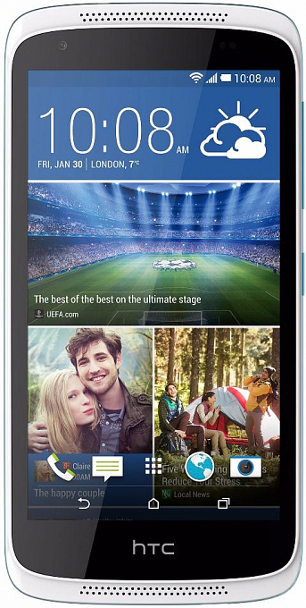Telefon HTC Desire 526G Dual White/Blue - Maxi.az