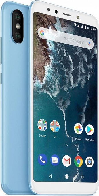 Telefon Xiaomi MI A2 Lite 4GB/32GB Dual SIM Bluea - Maxi.az