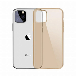 Baseus Silicone Case for Iphone 11 Pro Max Gold