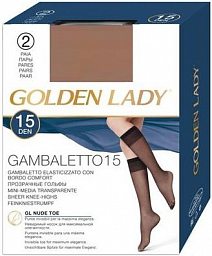 004 Golden Lady Gambaletto Lycra 15 Daino unica