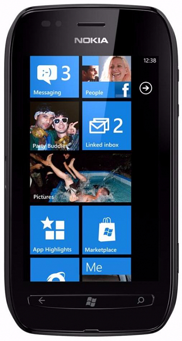 Telefon Nokia 710 Black - Maxi.az