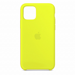 Apple Silicone Case for iPhone 11 Pro Max Yellow