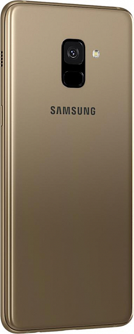 Telefon Samsung Galaxy A8 Plus (2018) 4G Dual Gold - Maxi.az