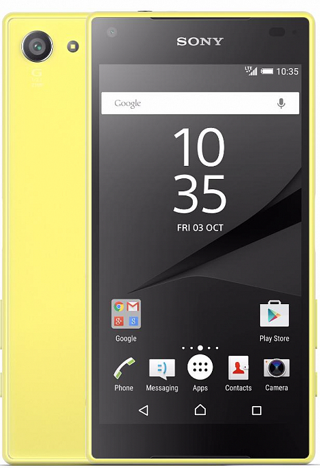Telefon Sony Xperia Z5 Compact (Yellow) - Maxi.az