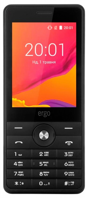 Telefon ERGO F281 Dual black - Maxi.az