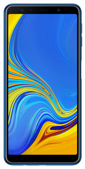 Smartfon Samsung A750 (A7 2018) 4G Dual Blue - Maxi.az